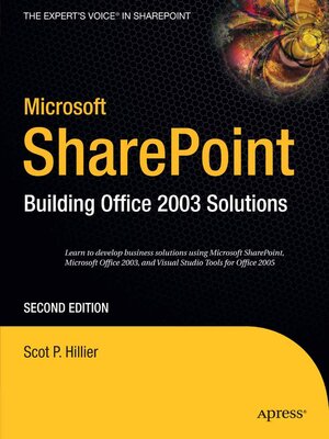 cover image of Microsoft SharePoint